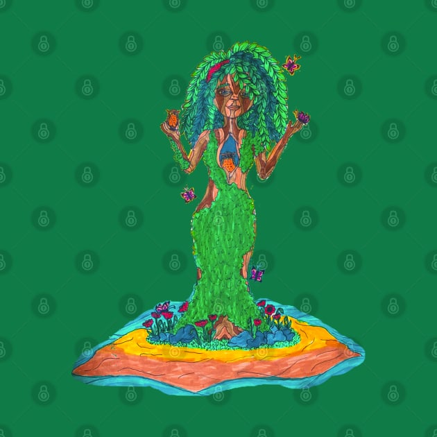 Tree Goddess III by LuvbuzzArt