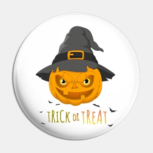 Scary Halloween pumpkin Pin