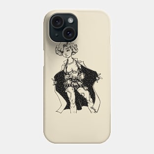 Artist girl of Galaxy Phone Case