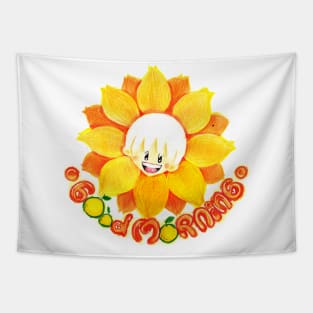 good morning sun flowers boys Tapestry