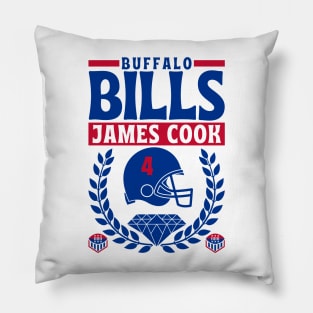 Buffalo Bills James Cook 4 Edition 3 Pillow