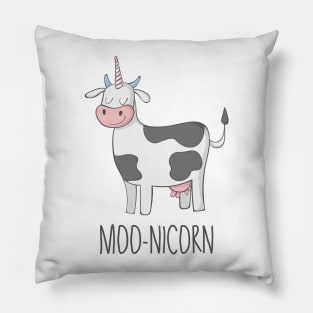 Moo-nicorn- Funny Cow Gift Pillow