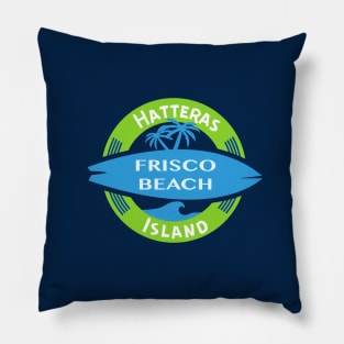 Frisco Beach NC Surf Pillow