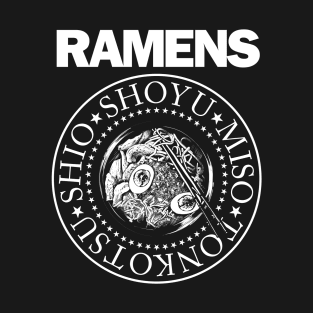 Ramens Funny Retro Pop Punk Rock Ramen Food Vintage T-Shirt