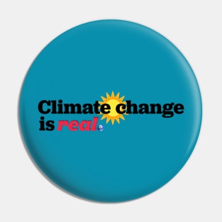 Climate change Pin