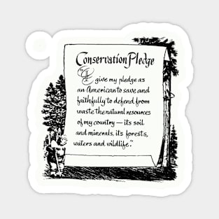 Conservation Pledge Magnet