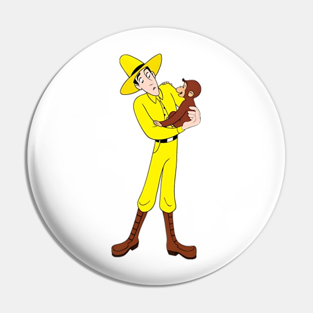 Curious George Man In The Yellow Hat 4 Pin by NobleNotion