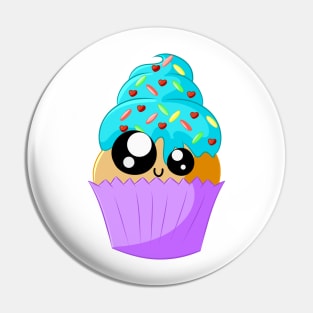 Kawaii Cupcake Pin