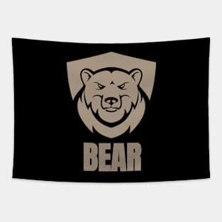 Bear logo Tapestry