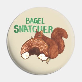 Bagel Snatcher Pin