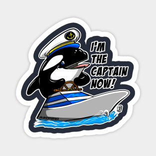 I'm the Captain Now! Magnet