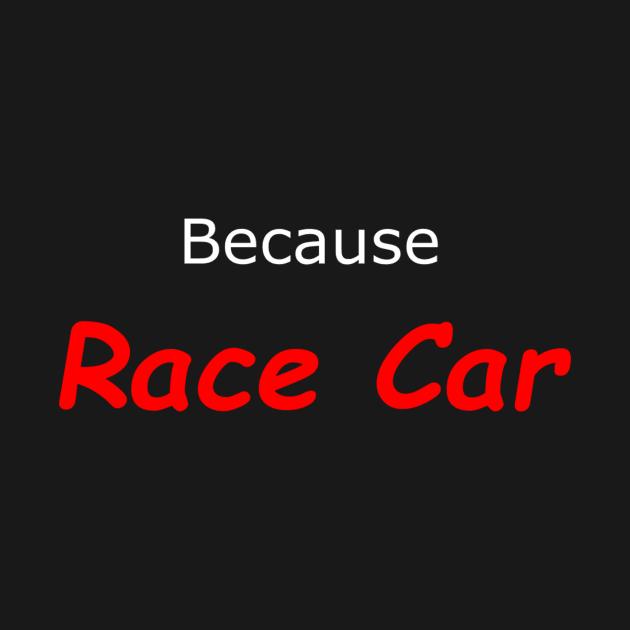 Because Race Car by NicksDrive