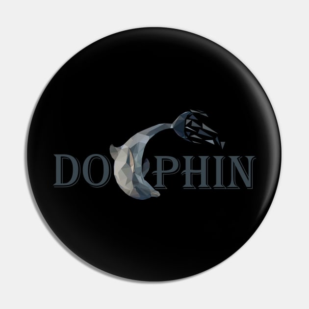 dolphin Pin by Amartwork