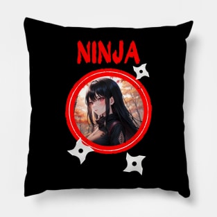 Ninja Target Love Cute Anime Girl Pillow