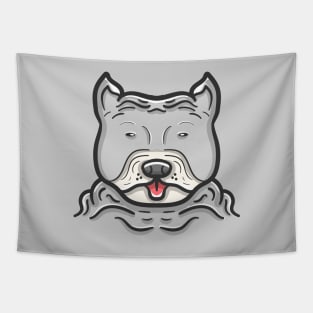 American Bully Dog Tapestry