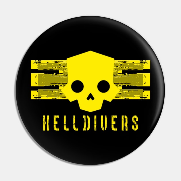 Helldivers Pin by Behemoth