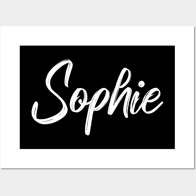 Sophie Girl Name Design - Sophie - Posters and Art Prints | TeePublic