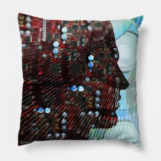 Cyborg Pillow