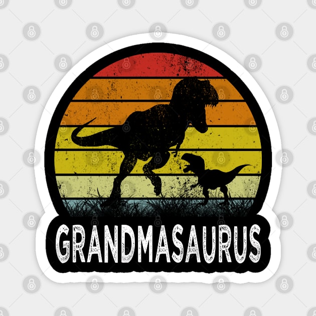 grandmasaurus Magnet by Leosit