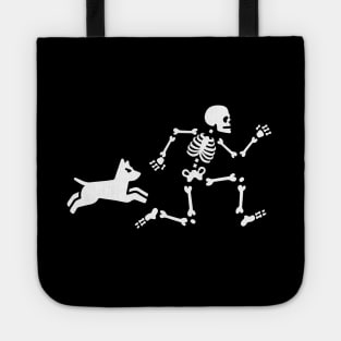 Dog mom dog trainer training skeleton bones dog K9 Tote