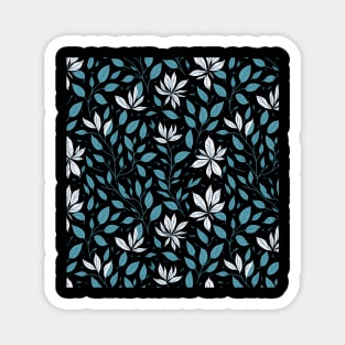 Seamless pattern with leaves Magnet