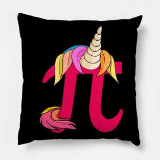 unicorn pi math Pillow