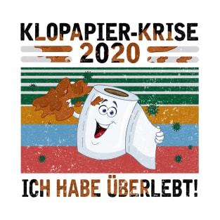 KLOPAPIER-KRISE 2020 T-Shirt