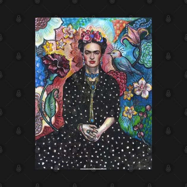 Frida Kahlo portrait - 2 by FanitsaArt