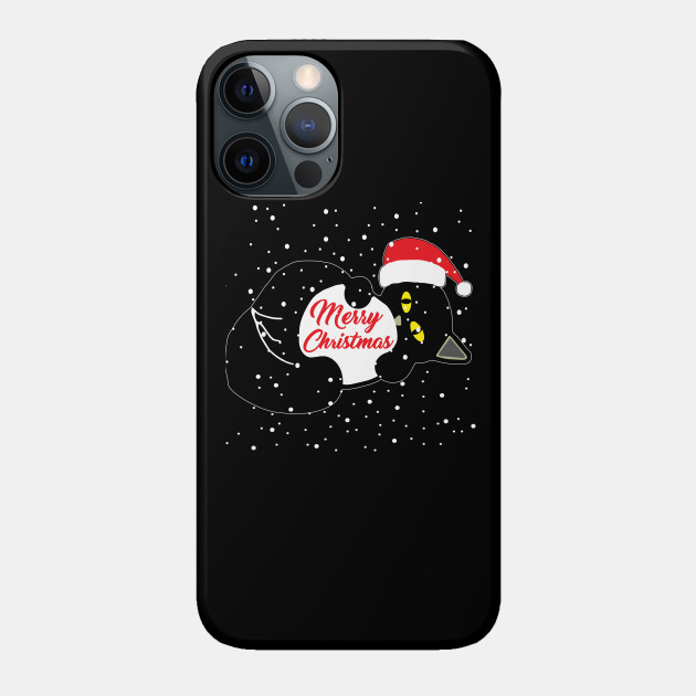 Christmas Kitten - Kitten - Phone Case