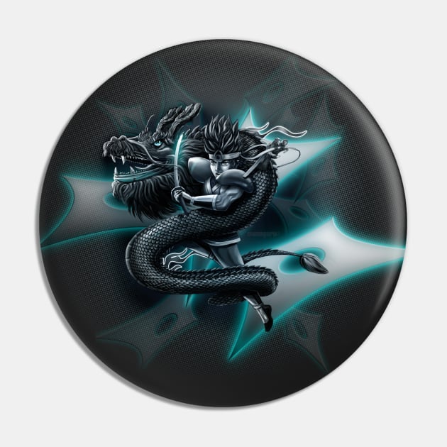 The fury of the ninja Pin by monoguru