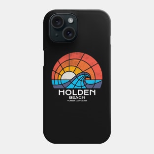 Holden Beach, NC Stained Glass Memories Phone Case