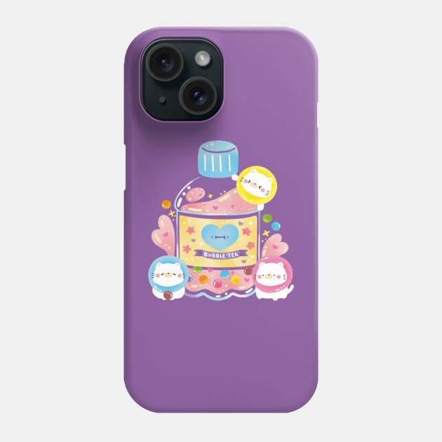 Space Cats Phone Case by Figberrytea