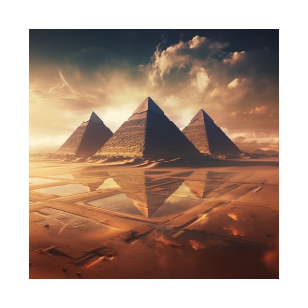 Pyramids of Giza - Surreal by JosanDSGN