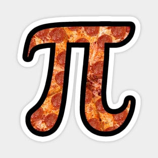 Pepperoni Pizza Pi Magnet