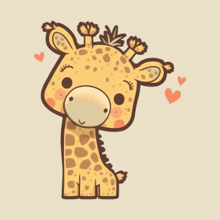 Big head Giraffe T-Shirt