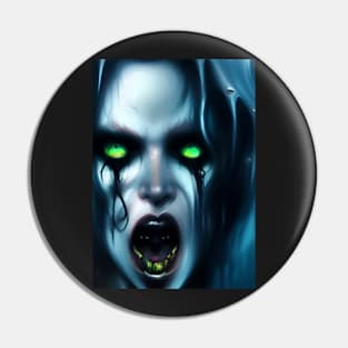 VERY SCARY HALLOWEEN VAMPIRESS Pin