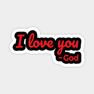 I Love You - God Magnet