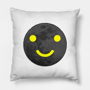 Smile On The Moon Pillow