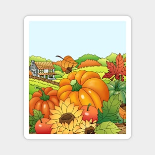 Autumn is Here Magnet