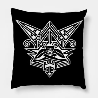 Medieval Celtic Devil Pillow