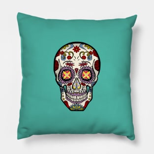 Mexican Skull Pillow