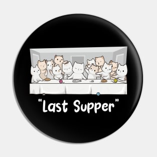 The Last Supper - A Feline Feast Pin