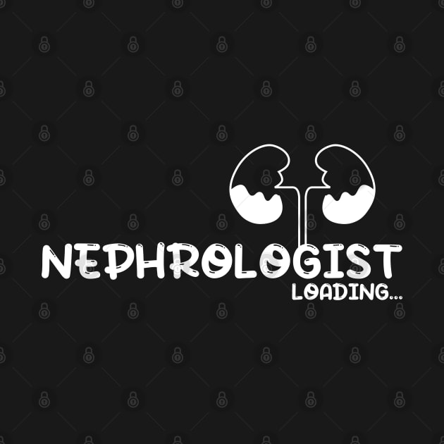 Future Nephrologist, doctor, kidneys - white by MedicineIsHard