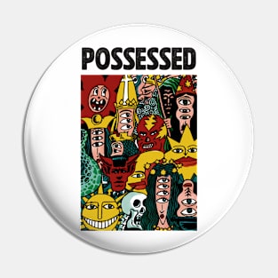 Monsters Party of Possessed Pin