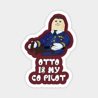 Pilot Is So Cute Magnet