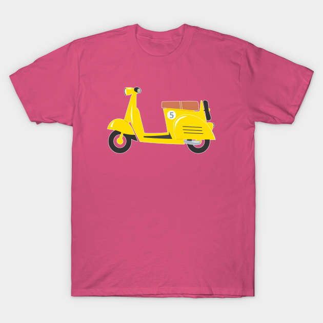 Yellow scooter - Scooter - T-Shirt