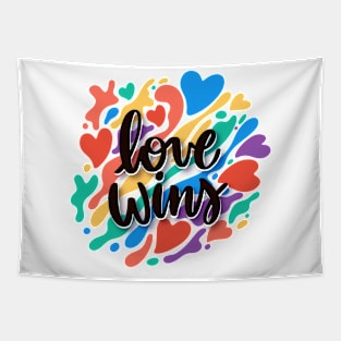 Love Wins Tapestry