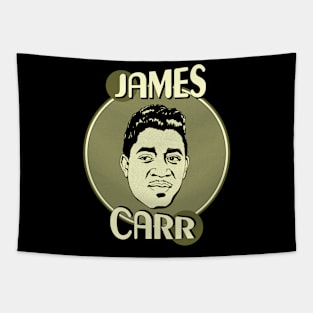 James Carr (Retro style) Tapestry