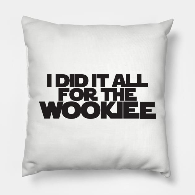 Wookiee Pillow by jknaub