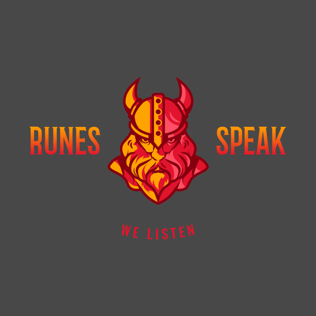 RUNES SPEAK WE LISTEN VIKING HISTORY by BICAMERAL